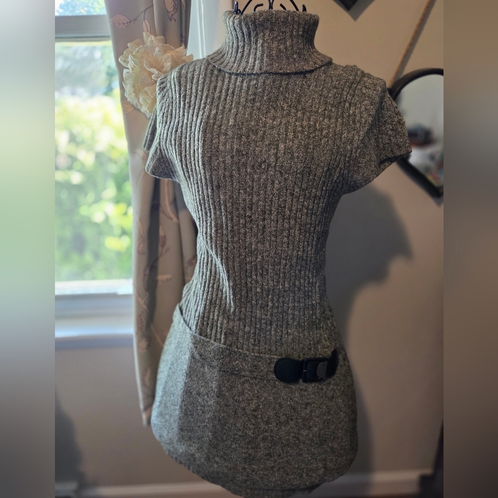 J.J. Always Green Cowl Neck Sweater